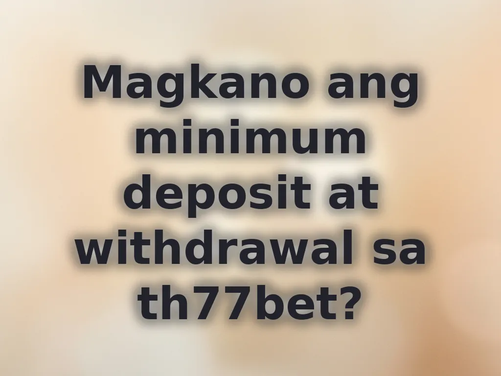 Payment limits details